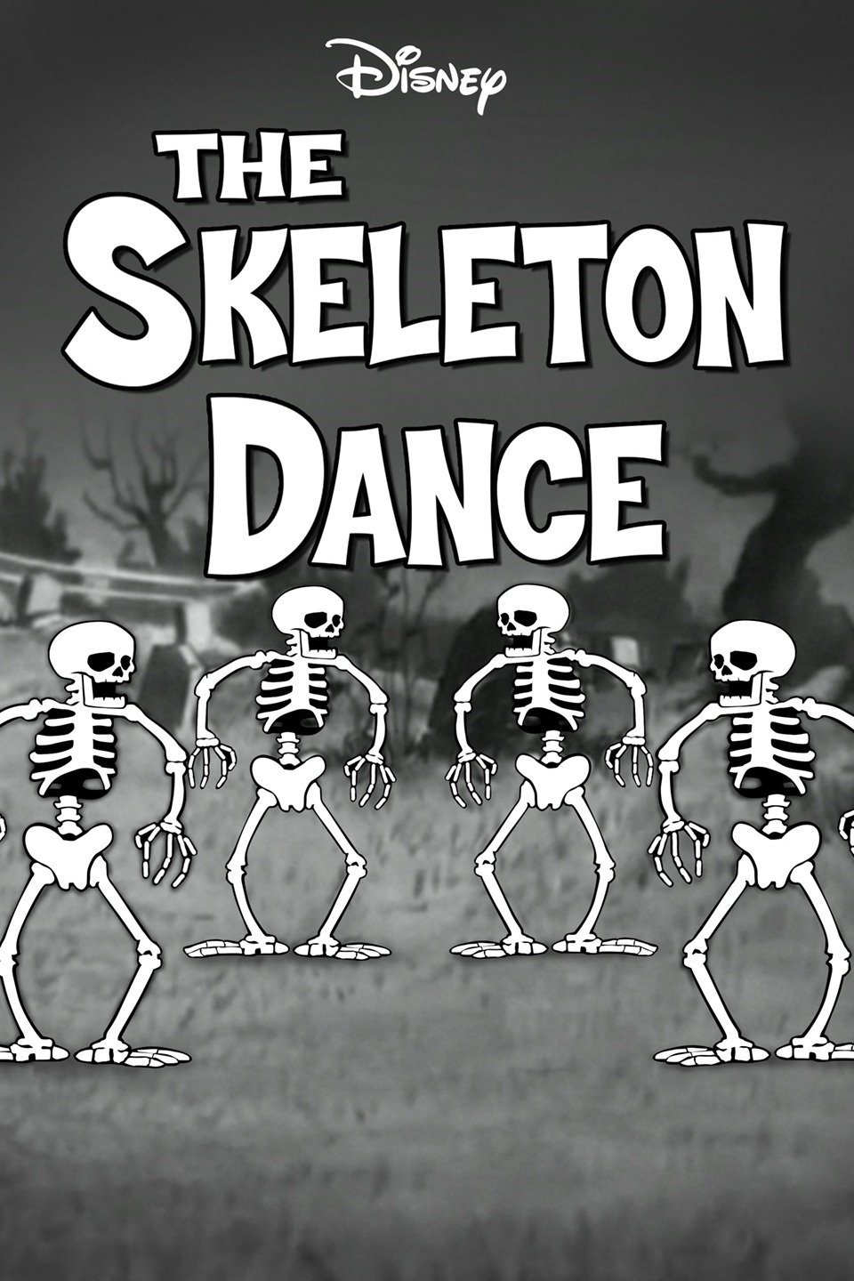 L'affiche du film The Skeleton Dance