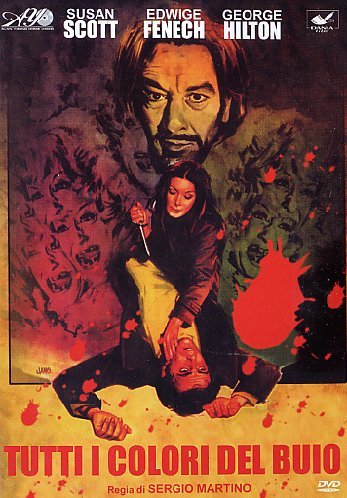 L'affiche originale du film Tutti i colori del buio en italien