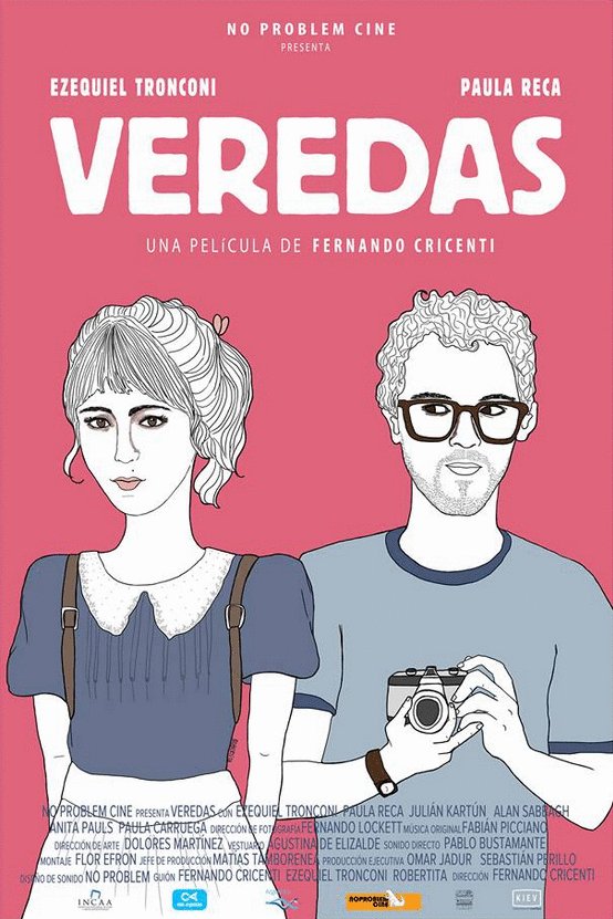 L'affiche originale du film Veredas en espagnol