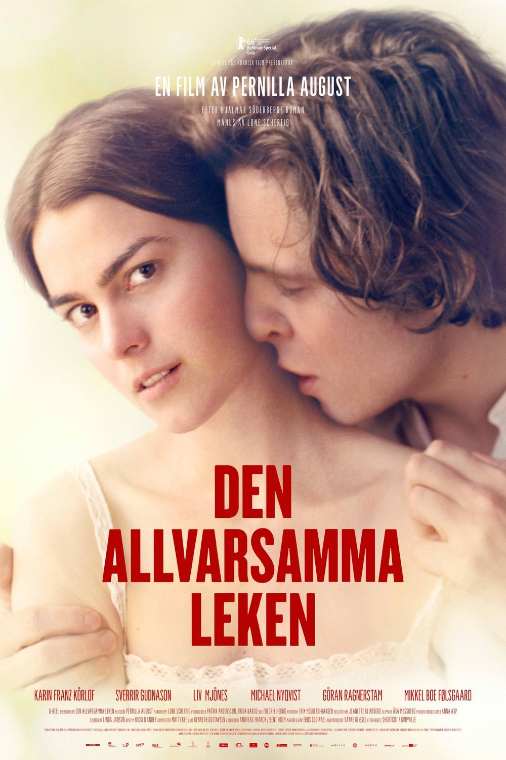 Poster of the movie Den allvarsamma leken