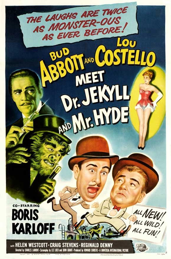 L'affiche du film Abbott and Costello Meet Dr. Jekyll and Mr. Hyde