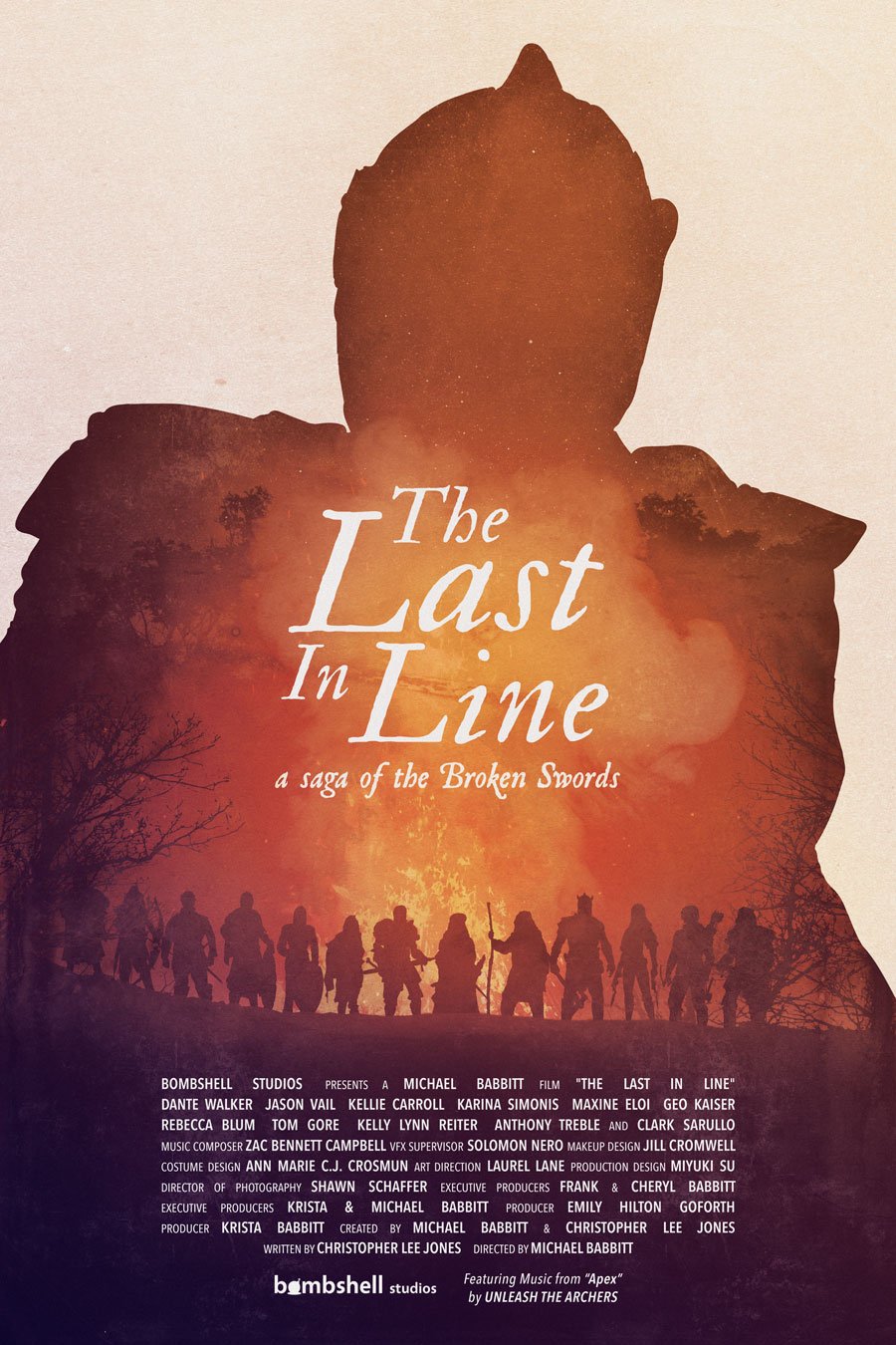 L'affiche du film Broken Swords: The Last in Line