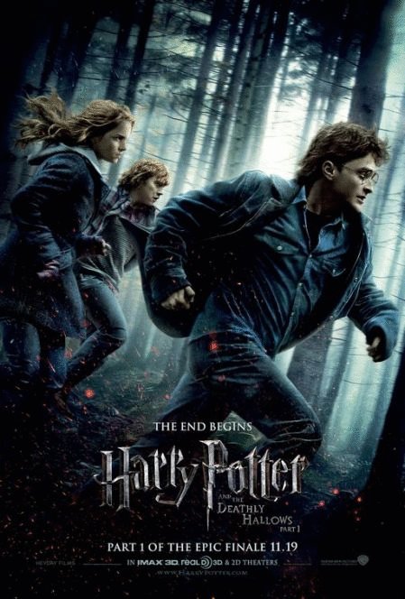L'affiche du film Harry Potter and the Deathly Hallows: Part 1