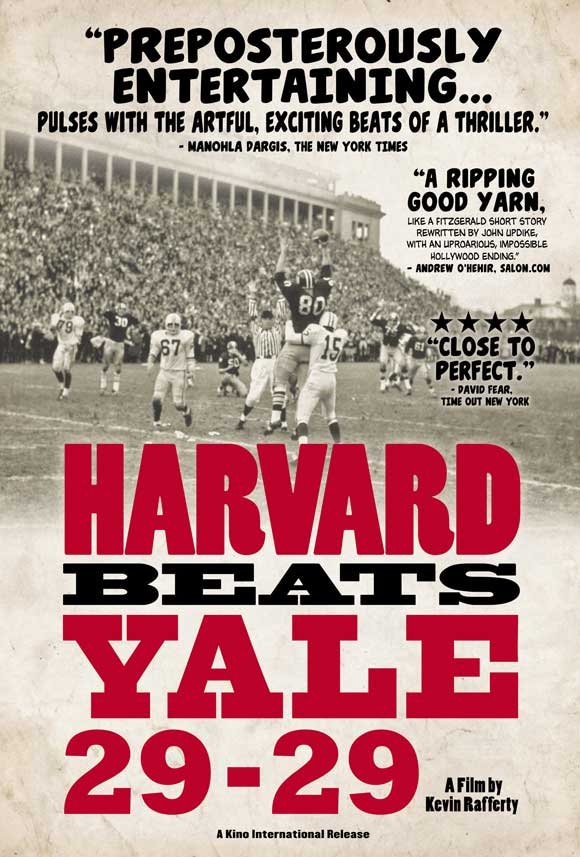 L'affiche du film Harvard Beats Yale 29-29