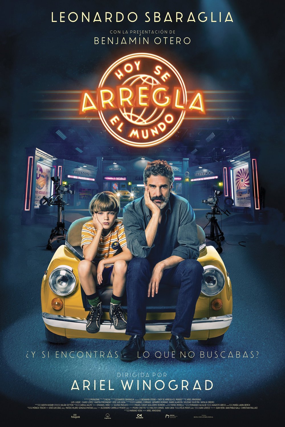 Spanish poster of the movie Hoy se arregla el mundo