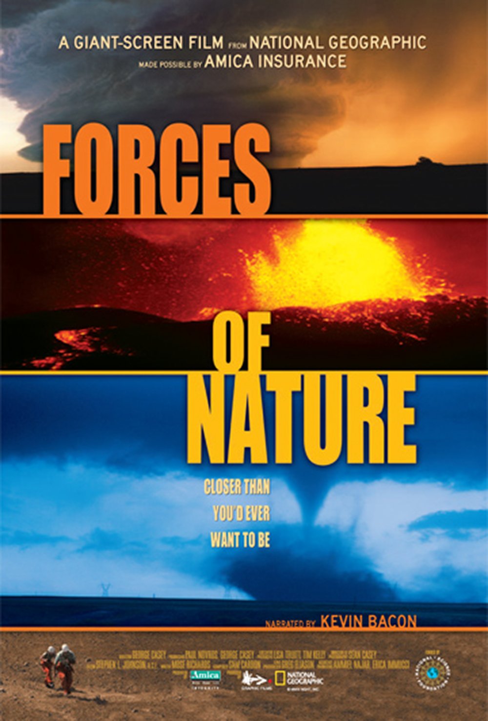 L'affiche du film Forces de la nature