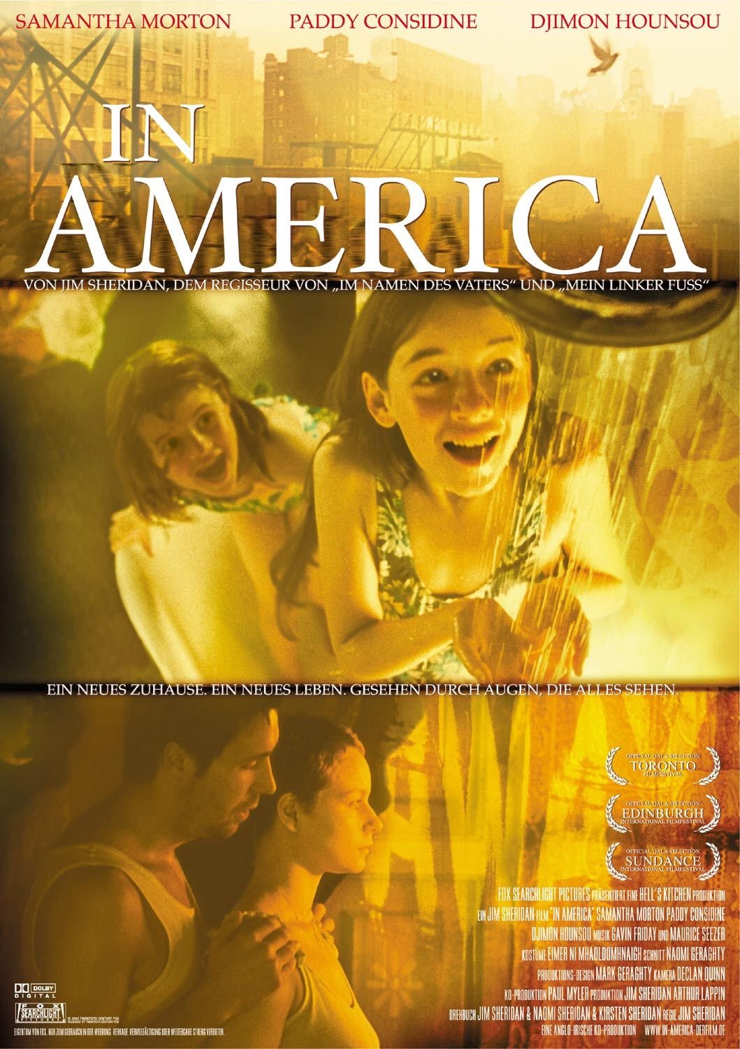 L'affiche du film Bienvenue en Amérique
