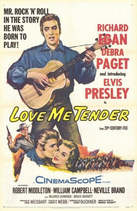 L'affiche du film Love Me Tender