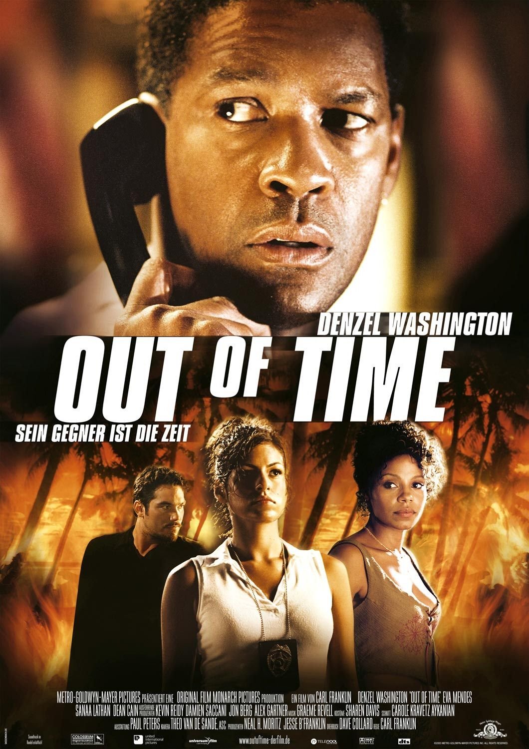 L'affiche du film Out of Time