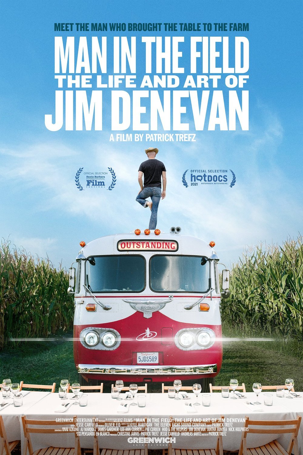 Poster of the movie Man in the Field: The Life and Art of Jim Denevan