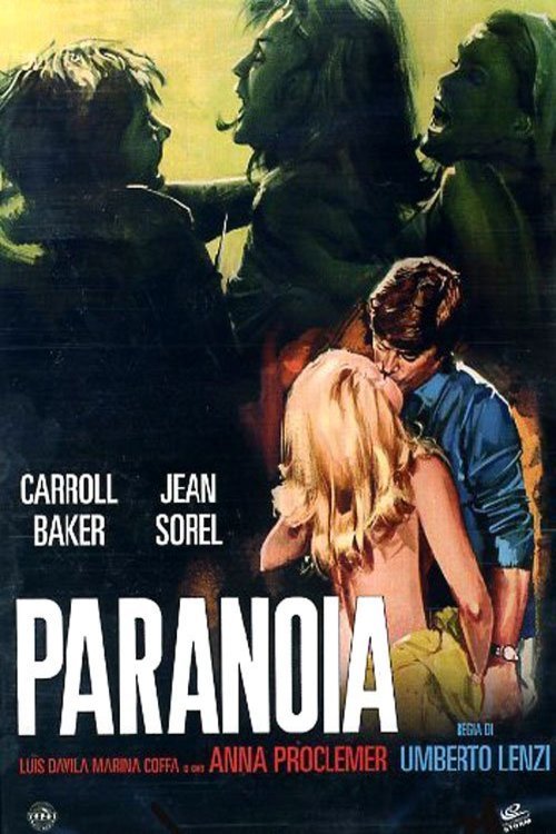 L'affiche originale du film Paranoia en italien