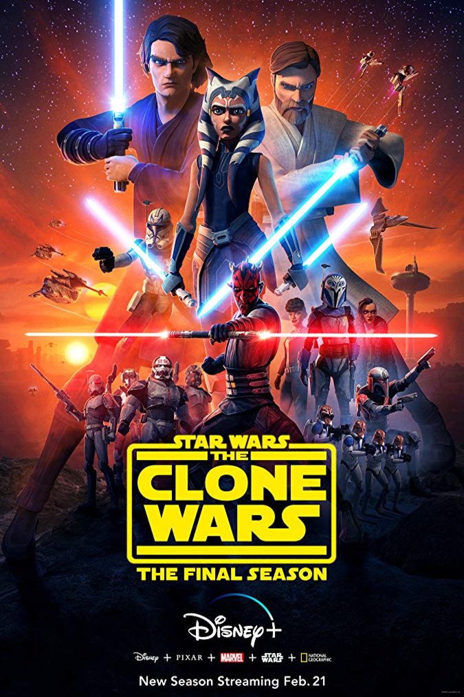 L'affiche du film Star Wars: The Clone Wars