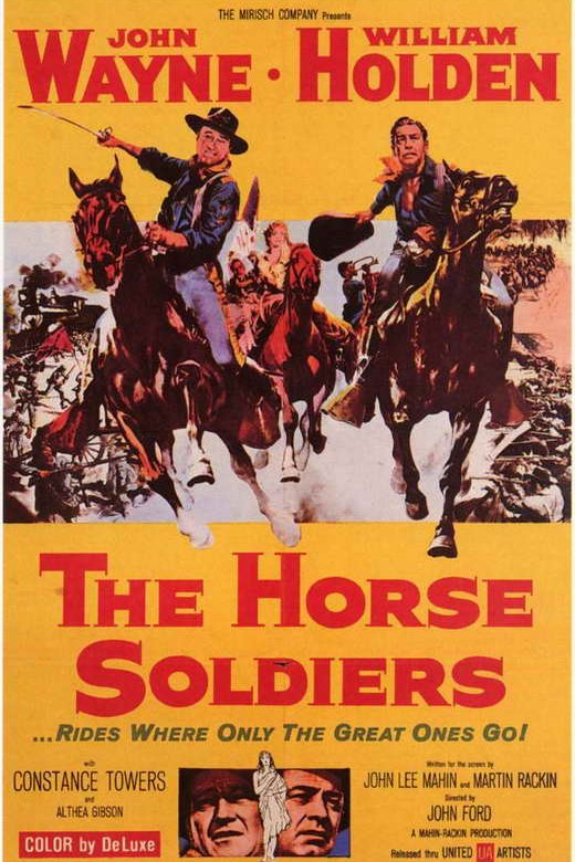 L'affiche du film The Horse Soldiers