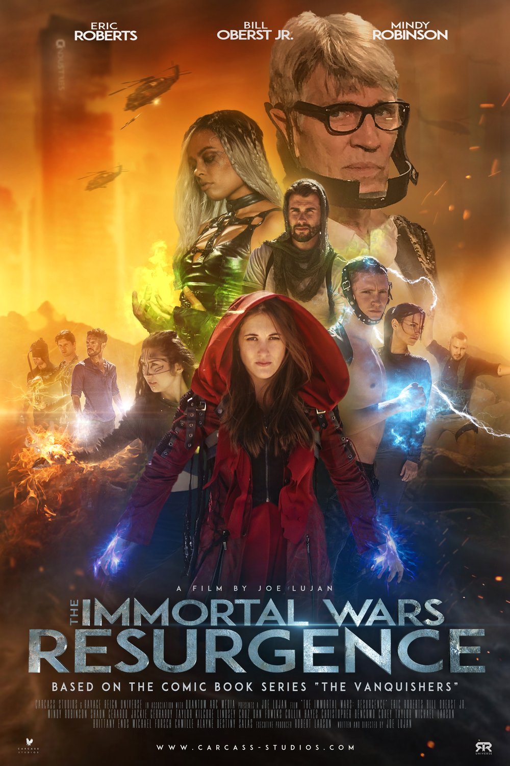 L'affiche du film The Immortal Wars: Resurgence