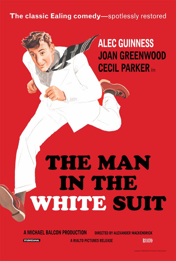 L'affiche du film The Man in the White Suit