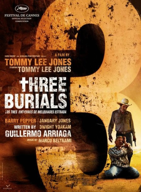 L'affiche du film Les Trois enterrements de Melchiades Estrada