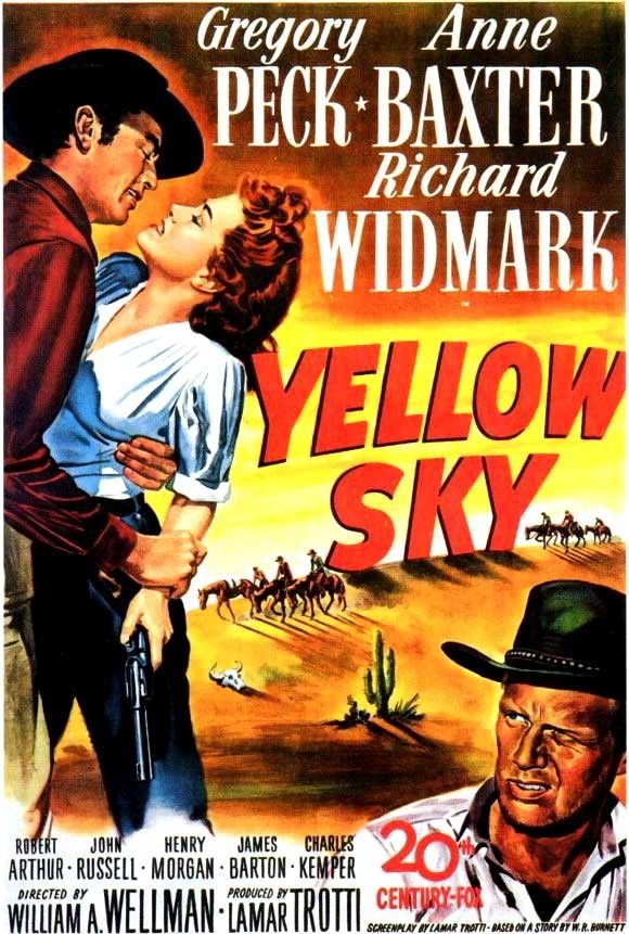 L'affiche du film Yellow Sky