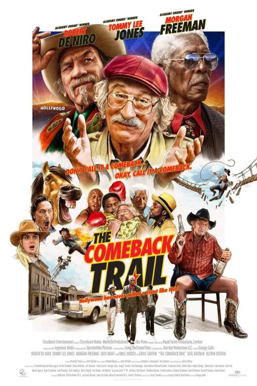 L'affiche du film The Comeback Trail