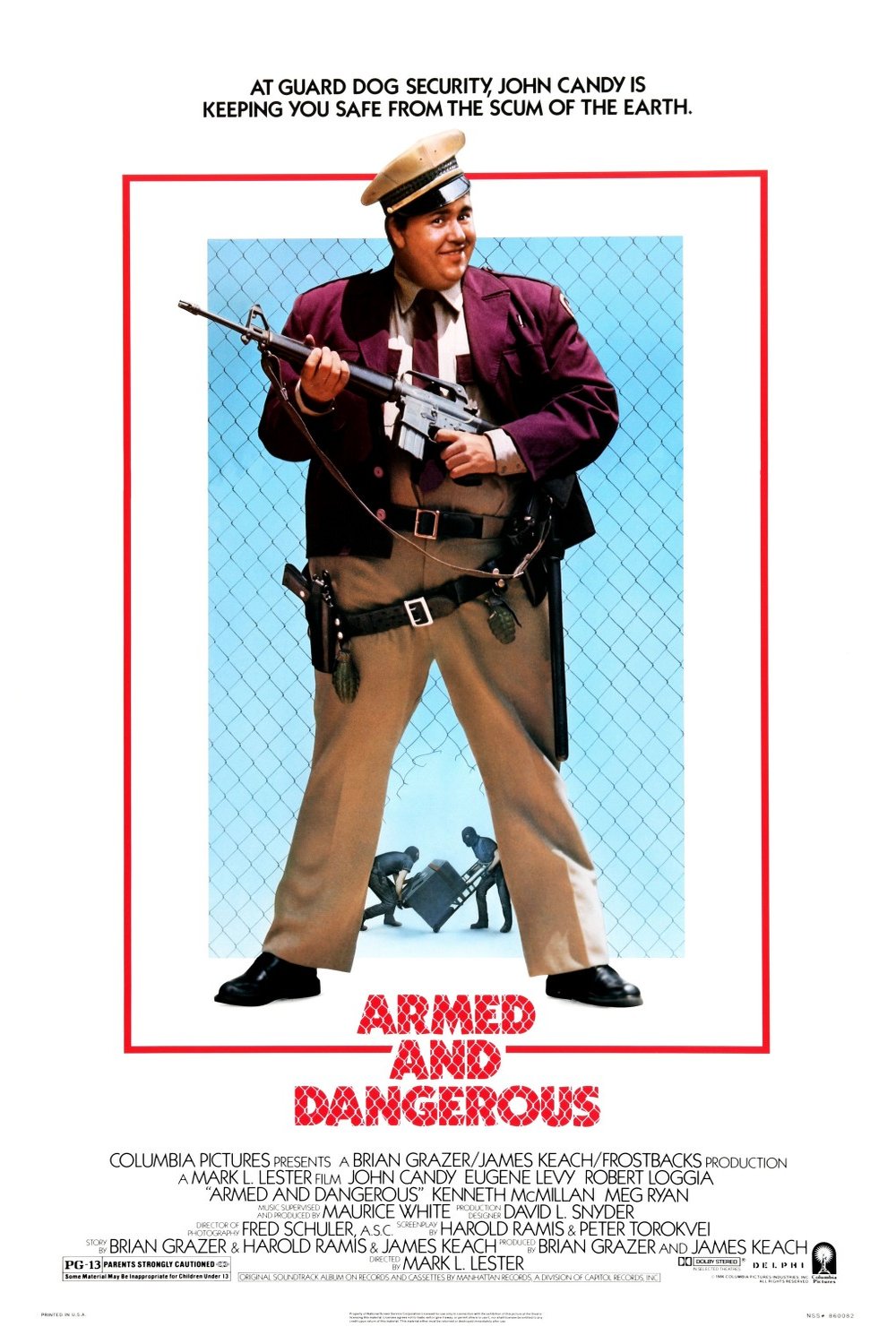 L'affiche du film Armed and Dangerous