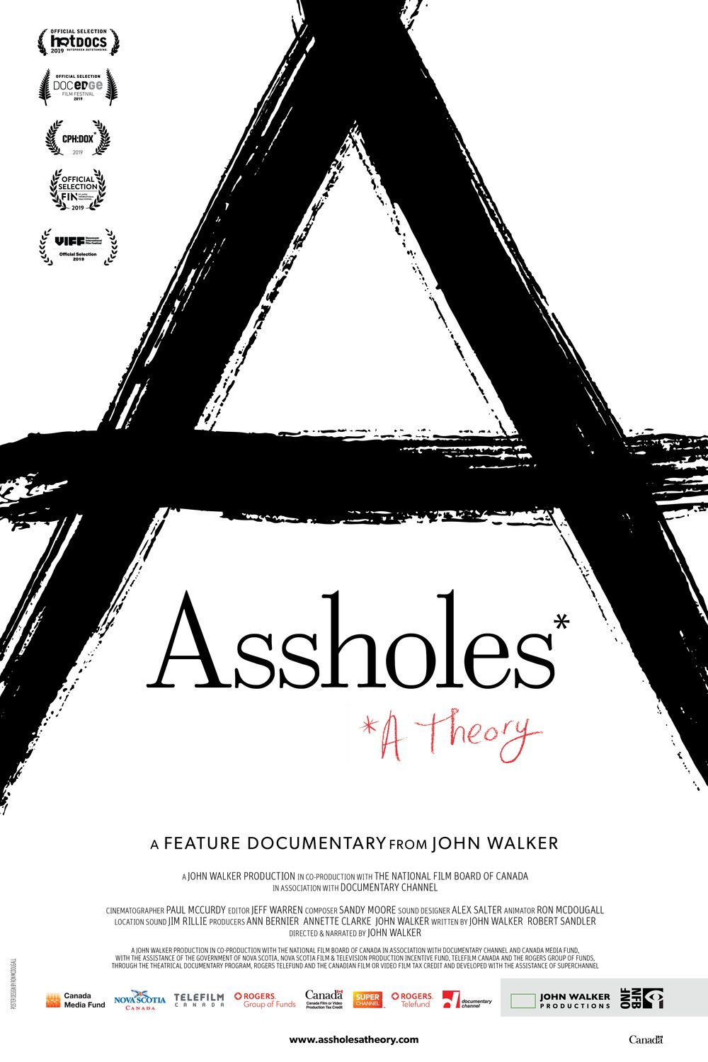 L'affiche du film Assholes: A Theory