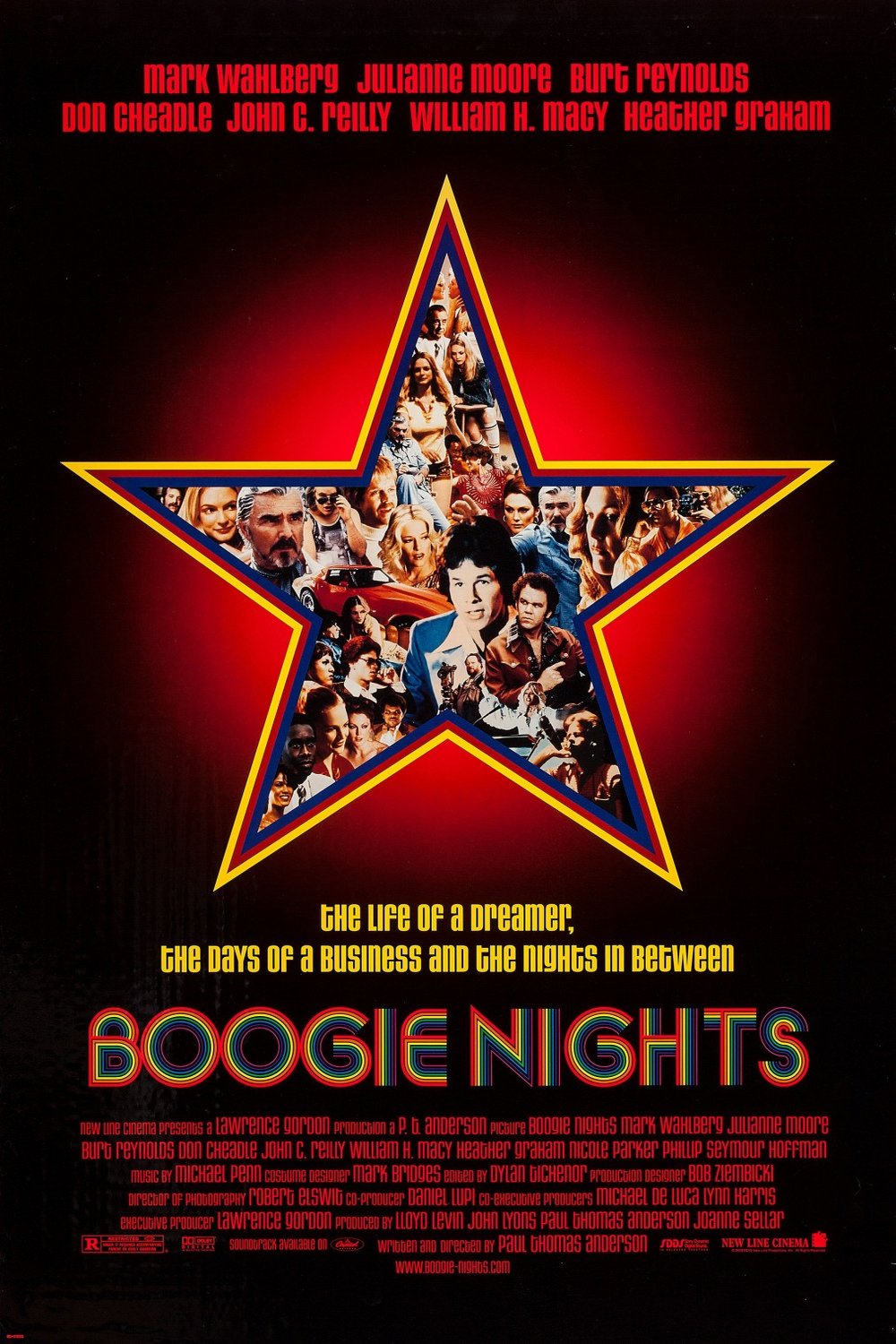 L'affiche du film Boogie Nights