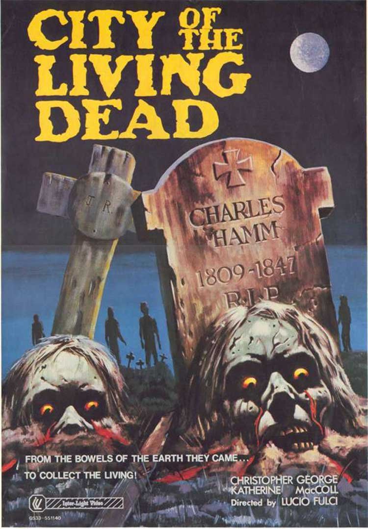 L'affiche du film City of the Living Dead