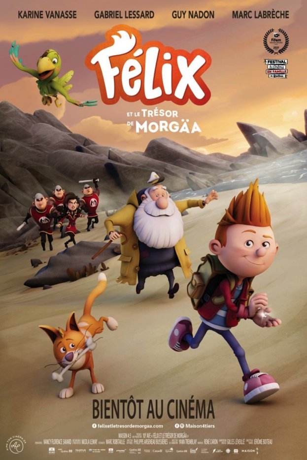 L'affiche du film Félix et le trésor de Morgäa