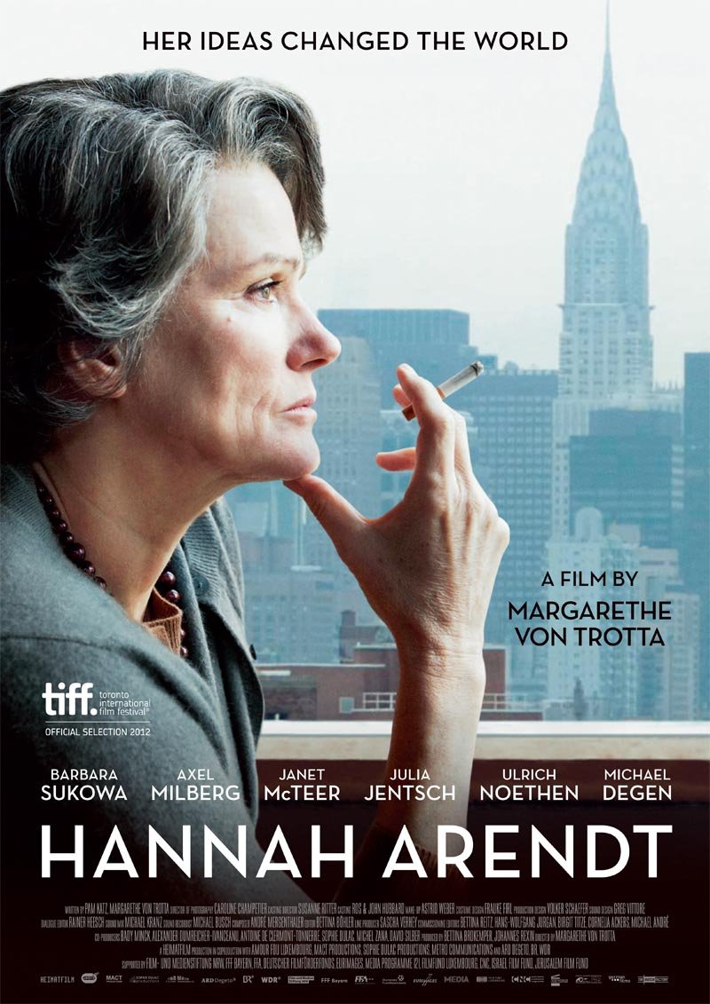 L'affiche originale du film Hannah Arendt en allemand