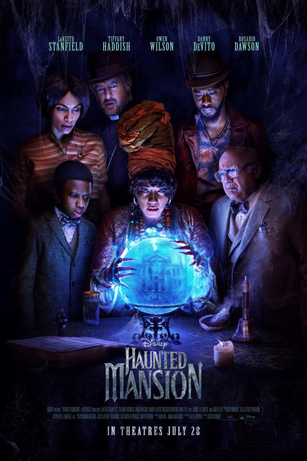 L'affiche du film Haunted Mansion