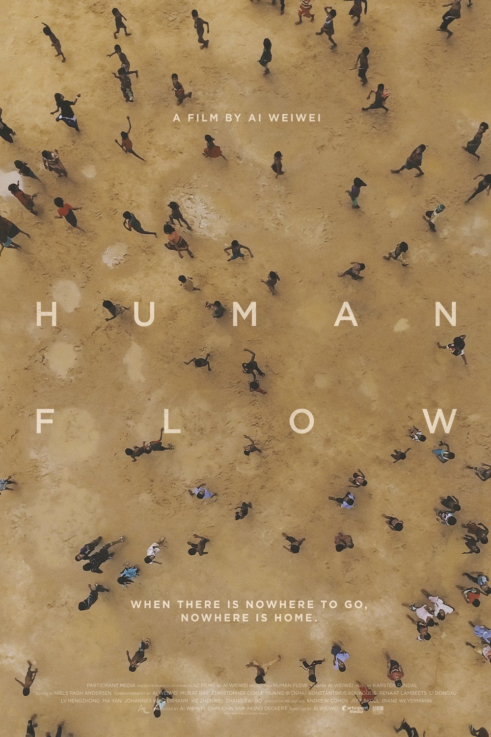 L'affiche du film Human Flow