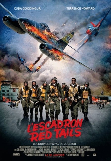 L'affiche du film L'Escadron Red Tails