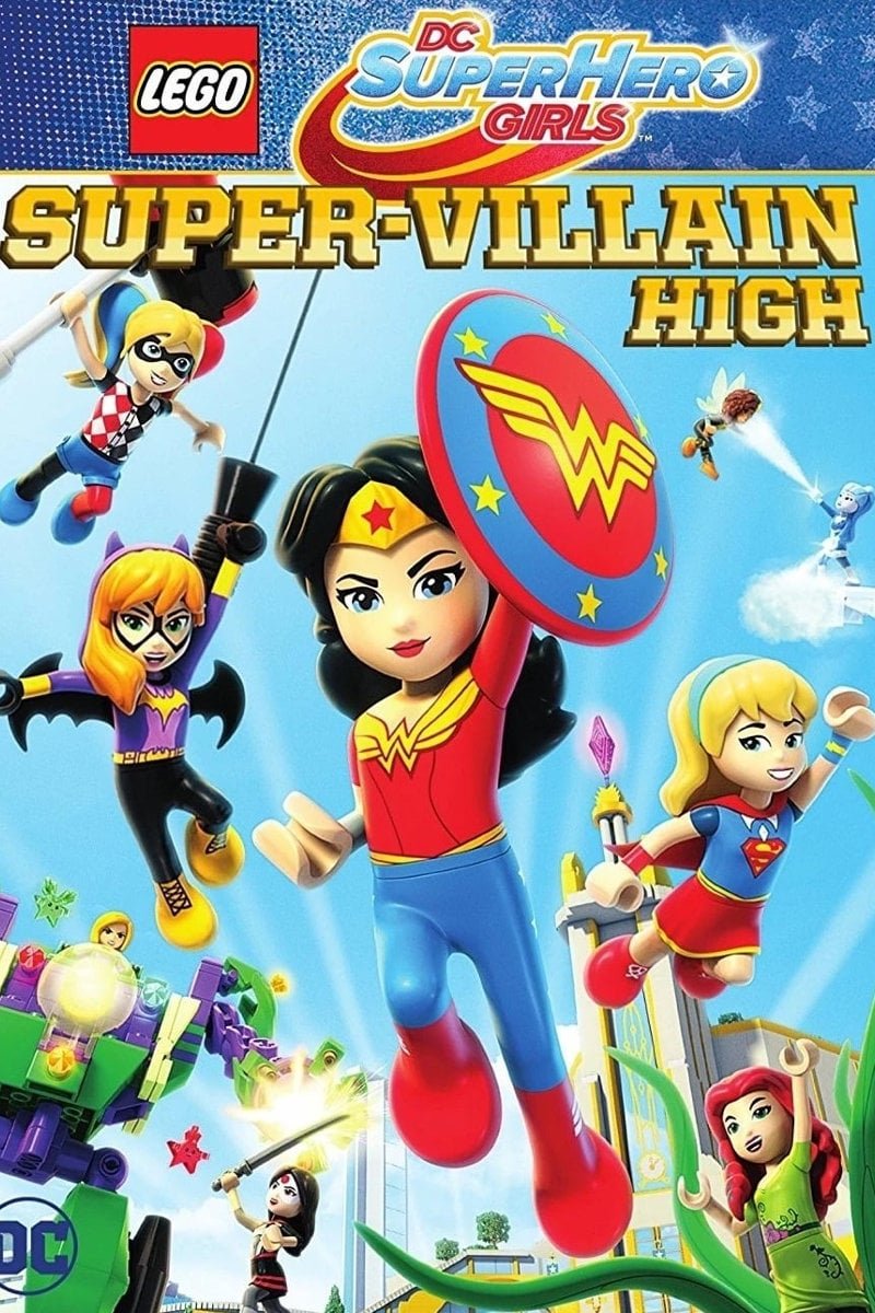 L'affiche du film Lego DC Super Hero Girls: Super-Villain High