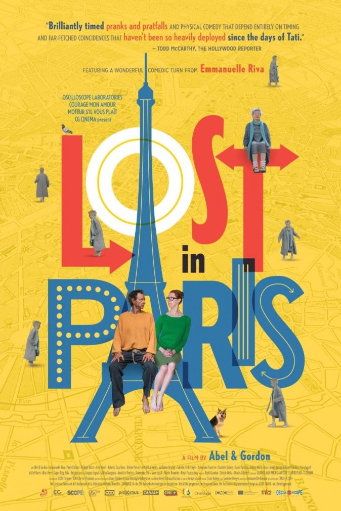 L'affiche du film Lost in Paris