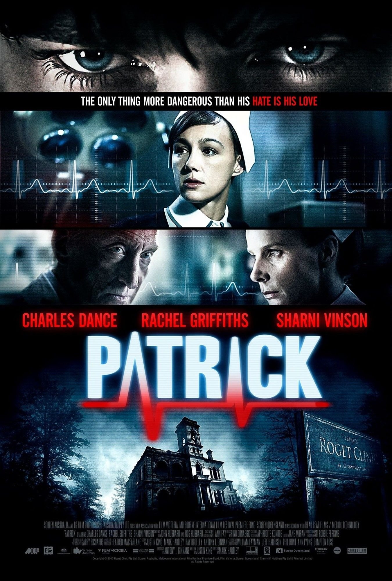 L'affiche du film Patrick