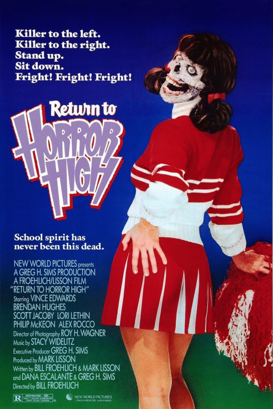 L'affiche du film Return to Horror High