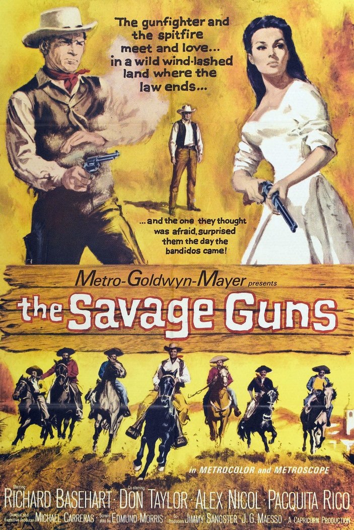 L'affiche du film Savage Guns