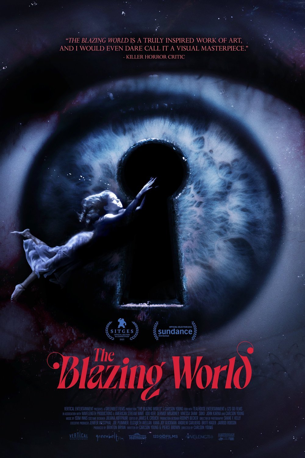 L'affiche du film The Blazing World