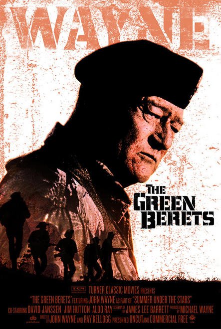 L'affiche du film The Green Berets