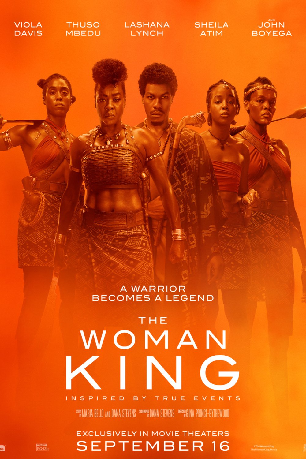 L'affiche du film The Woman King