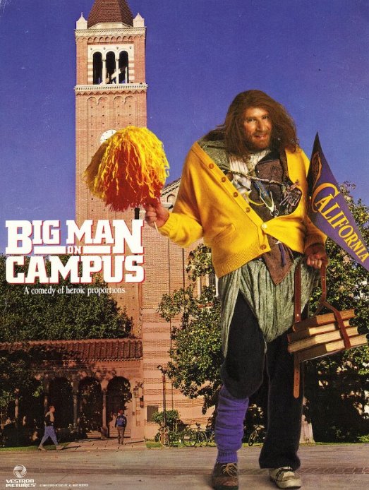 L'affiche du film Big Man on Campus