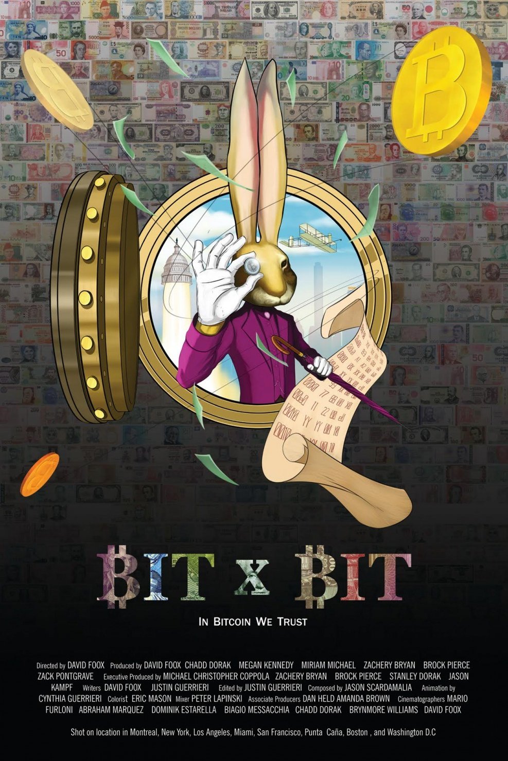 L'affiche du film BIT X BIT: In Bitcoin We Trust