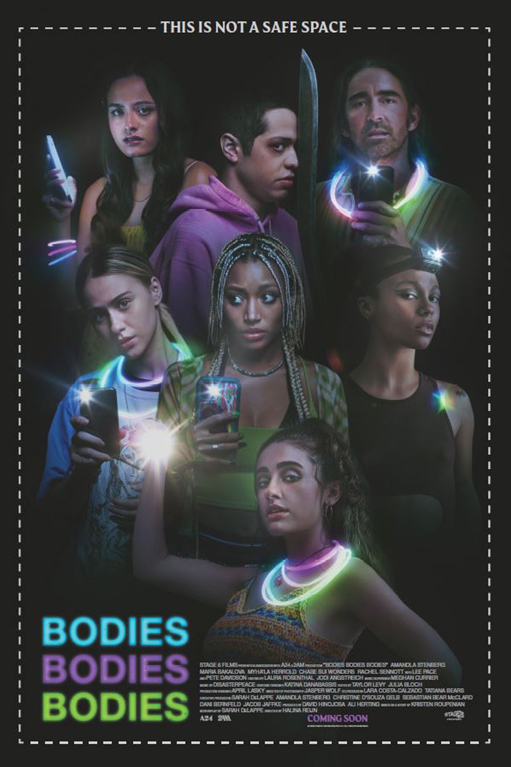 L'affiche du film Bodies Bodies Bodies