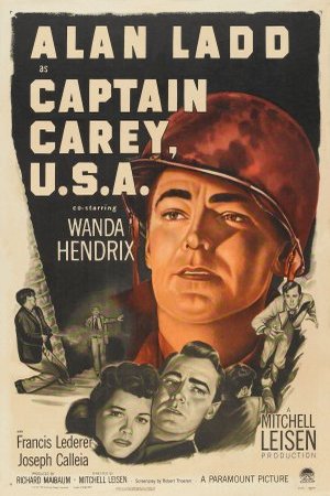 L'affiche du film Captain Carey, U.S.A.