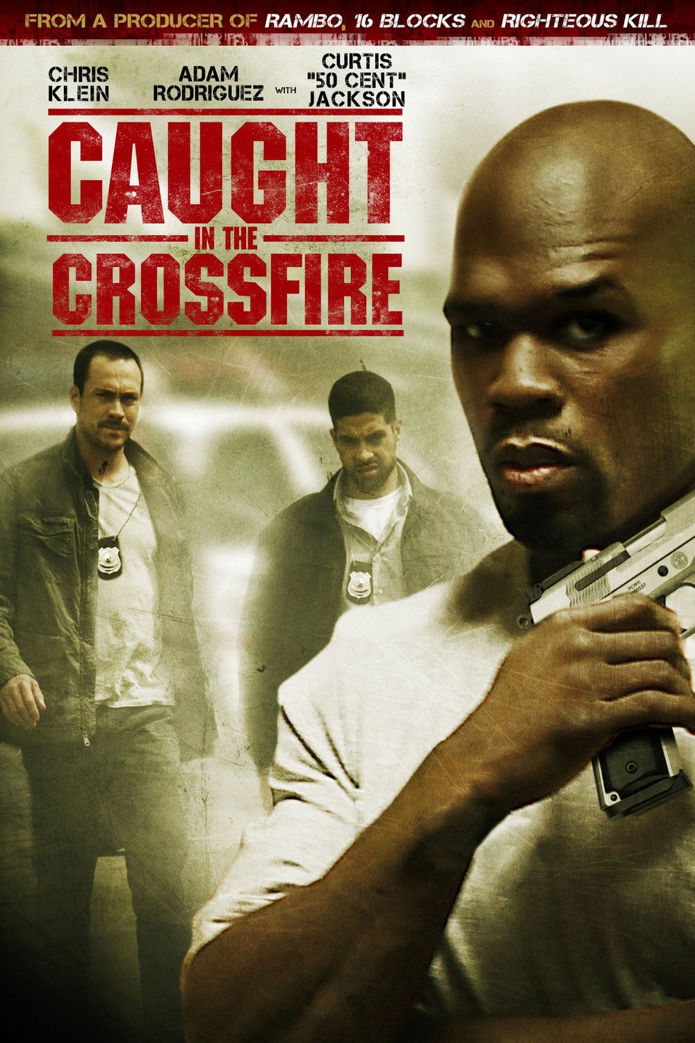 L'affiche du film Caught in the Crossfire