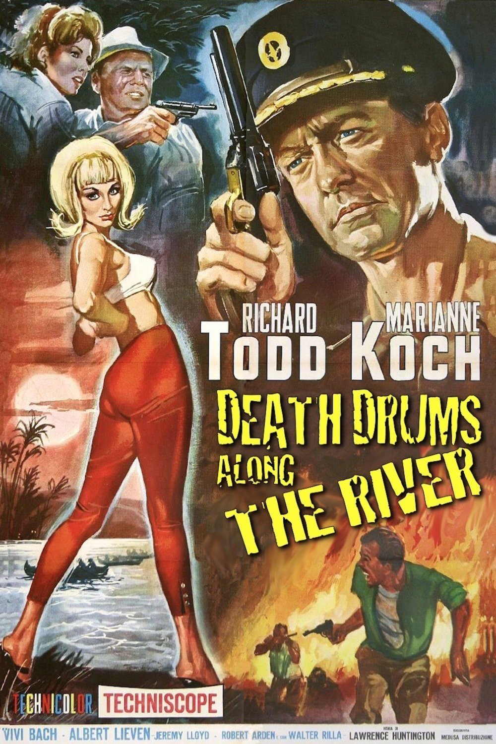 L'affiche du film Death Drums Along the River