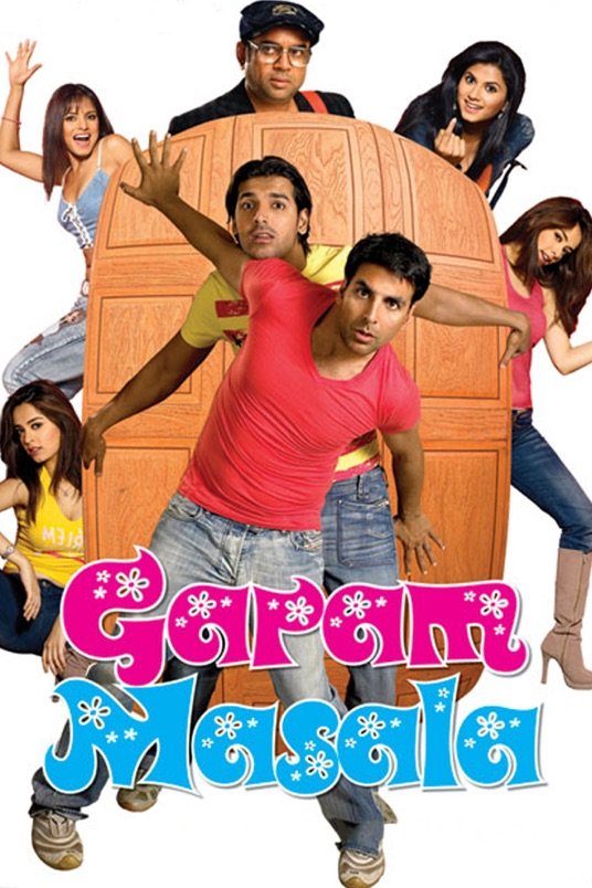 Hindi poster of the movie Garam Masala