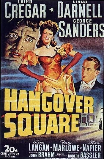 L'affiche du film Hangover Square