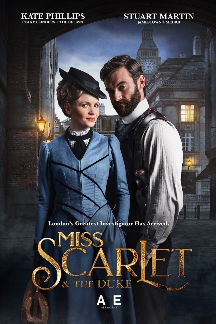 L'affiche du film Miss Scarlet and the Duke