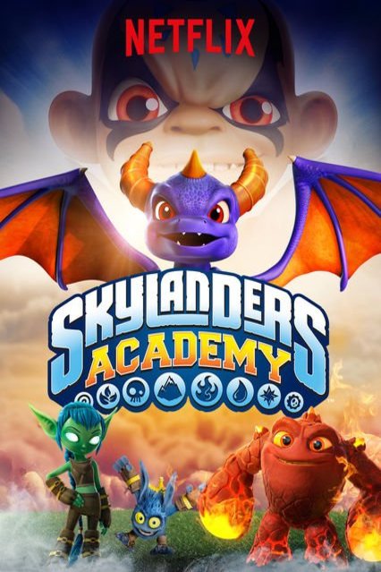 L'affiche du film Skylanders Academy