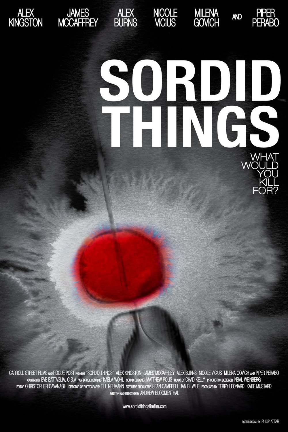 L'affiche du film Sordid Things